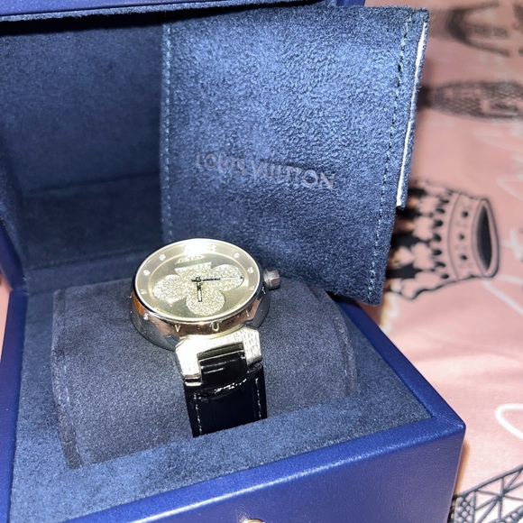 LOUIS VUITTON TAMBOUR DIAMONDS💎💎💎 WATCH - Picture 6 of 13